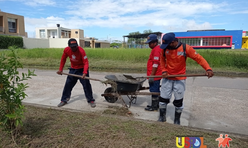 Limpieza y Poda barrio Esperan y Simon Bolivar