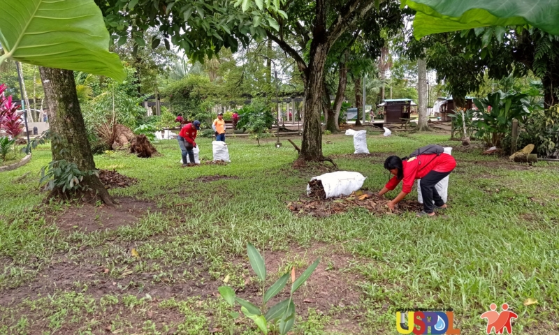 Limpieza parque Santander